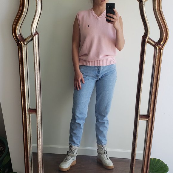 Polo Ralph Lauren Other - Vintage 90s Pink Polo by Ralph Lauren Vest